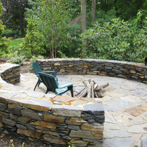 Patio Firepit Addition - Longmeadow, MA