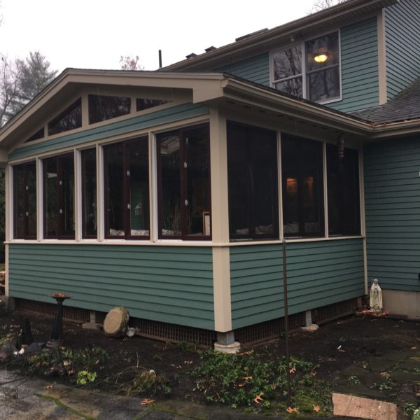 Florence MA Northampton MA - three seasons addition - unheated addition - Barron & Jacobs
