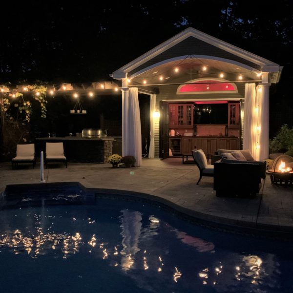 Longmeadow MA pool house