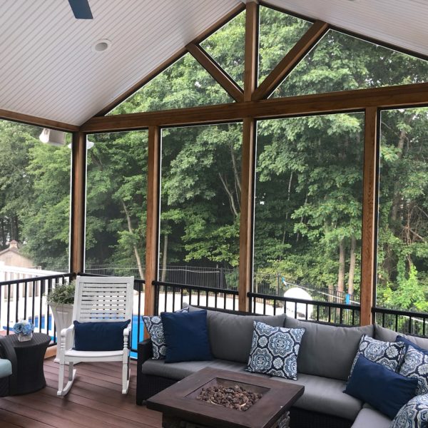 Ludlow MA screen porch