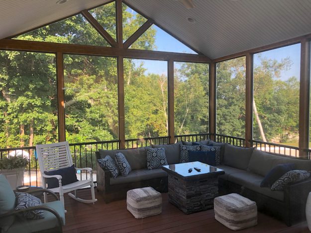 Ludlow MA screen porch