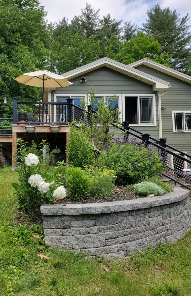 Deck and three seasons room addition