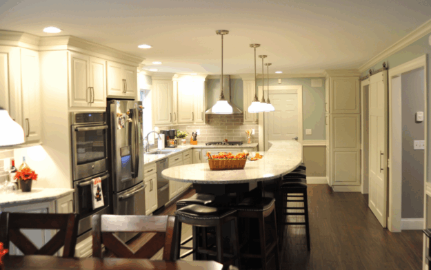 Photo of remodeled kitchen